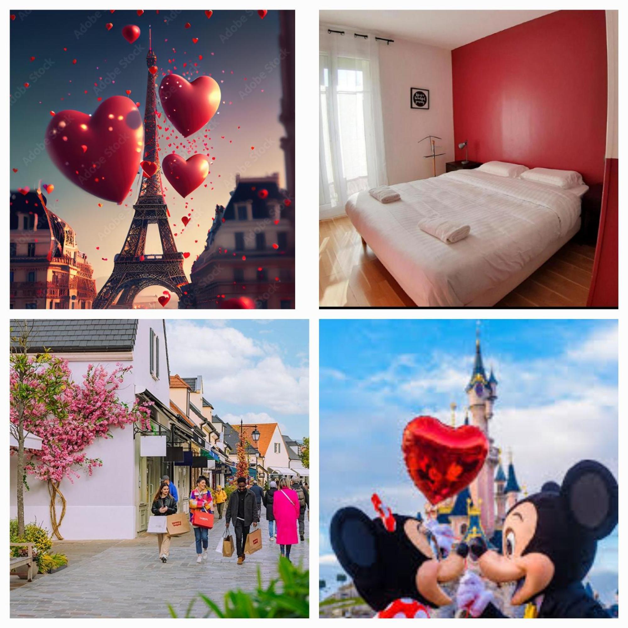 Apartment Disney, Very 2 Bedrooms Family Apartment, Wifi, Netflix 8 Pers